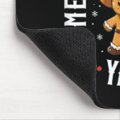 Tapis De Souris Joyeux Noël Yall Gingerbread Cowboy Western (Coin)