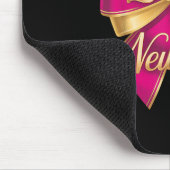 Tapis De Souris Joyeux Nouvel An 2026 Gold Party Eve famille Noël (Coin)