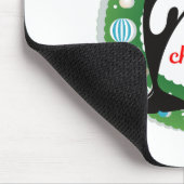 Tapis De Souris joyeux orque de noël (Coin)
