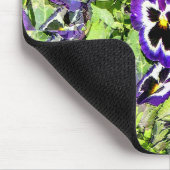 Tapis De Souris Joyeux Pansies... (Coin)