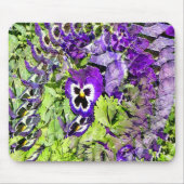 Tapis De Souris Joyeux Pansies... (Devant)