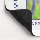 Tapis De Souris Joyeux papillon floral du jour du patron (Coin)