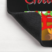 Tapis De Souris Joyeux pêcheur de Noël Stocker (Coin)