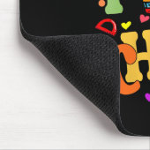 Tapis De Souris Joyeux Premier Jour De L'École Retour À L'École En (Coin)