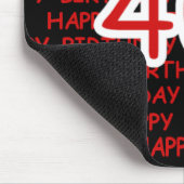 Tapis De Souris Joyeux quarantième anniversaire (Coin)