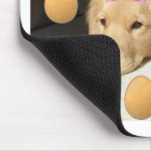 Tapis De Souris Joyeux Retriever de Pâques (Coin)