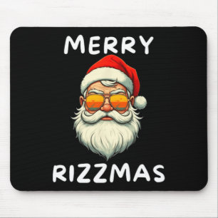 Tapis De Souris Joyeux Rizzmas Enfants Ados École Funny Noël Sa