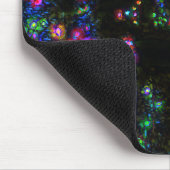 Tapis De Souris Joyeux sapin lumière Mousepad (Coin)