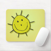 Tapis De Souris Joyeux soleil (Avec souris)