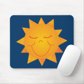 Tapis De Souris Joyeux soleil (Avec souris)