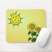 Tapis De Souris Joyeux soleil (Avec souris)