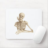Tapis De Souris Joyeux squelette (Avec souris)