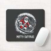 Tapis De Souris Joyeux Surfmas (Avec souris)