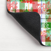 Tapis De Souris Joyeux tatan décoratif de Noël (Coin)