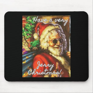 Tapis De Souris Joyeux très Jerry Noël Garcia Santa vacances