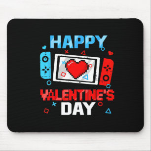 Tapis De Souris Joyeux Valentines Jour Vidéo Contrôleur Coeur B
