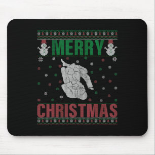 Tapis De Souris Js Xmas Correspondant Jiu Jitsu Combattez Fighter