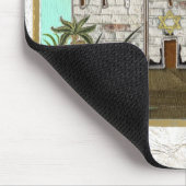 Tapis De Souris Judaica 12 Tribes d'Israël (Coin)