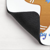 Tapis De Souris Judaica Hanukkah Gingerbread Man Menorah (Coin)