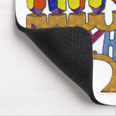 Tapis De Souris Judaica Happy Hanukkah (Coin)