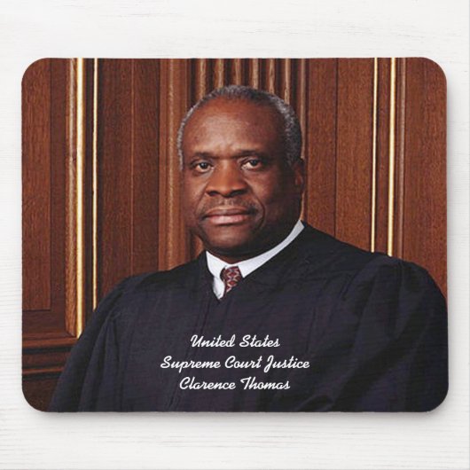 Tapis De Souris Juge de la Cour suprême Clarence Thomas (Devant)