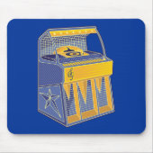 Tapis De Souris Jukebox Rétro (Devant)