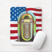Tapis De Souris JukeBox USA (Avec souris)