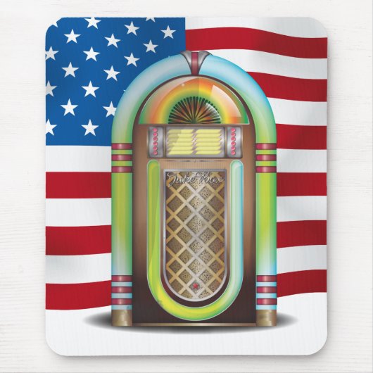 Tapis De Souris JukeBox USA (Devant)