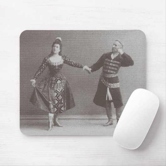 Tapis De Souris Julia et Felix Kschessinsky dans le mazu (Avec souris)