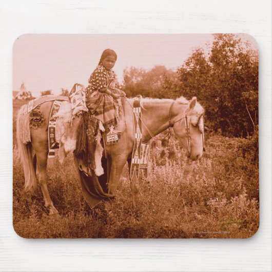 Tapis De Souris Julia - femme de corneille (Devant)