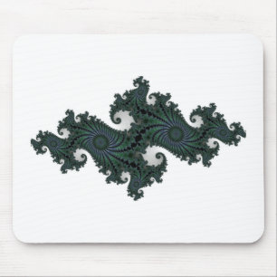 Tapis de souris Julia Hippocampe émeraude