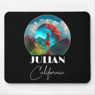 Tapis De Souris Julian California Souvenir Randonnée