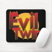 Tapis De Souris Jumeau de mal (Avec souris)