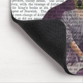 Tapis De Souris Jumeaux de cerfs en violet (Coin)