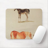 Tapis De Souris Juments et poulains (Avec souris)