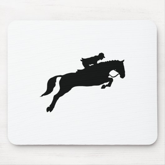 Tapis De Souris Jumping Galloping Running Horse (Devant)