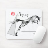 Tapis De Souris Jumping Horse    mouse pad   (Avec souris)