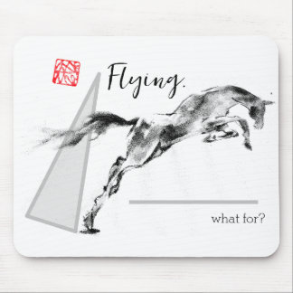 Tapis De Souris Jumping Horse    mouse pad  