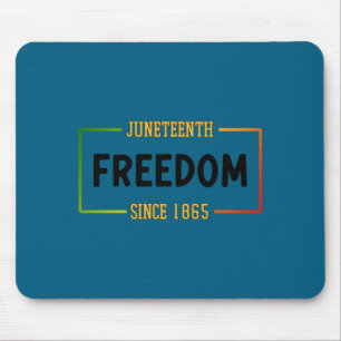 Tapis De Souris Juneteenth 1865 célébrant la liberté noire 