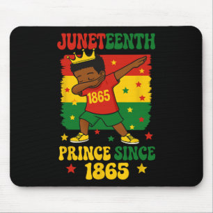 Tapis De Souris Juneteenth 1865 Groovy Toddler garcon Dabbing Prin