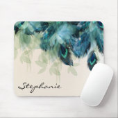 Tapis De Souris Jungle de Peacock (Avec souris)