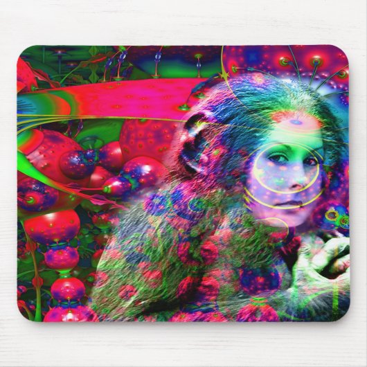 Tapis De Souris Jungle extraterrestre (Devant)