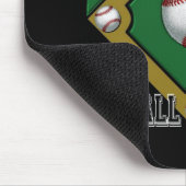 Tapis De Souris Junkie Whimsical de baseball (Coin)