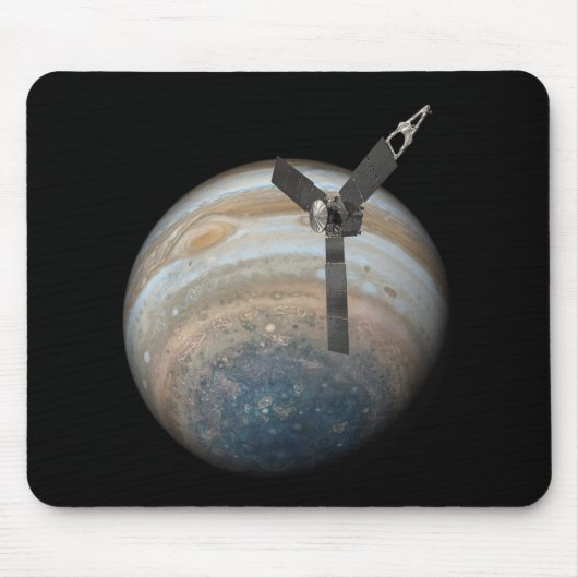 Tapis De Souris Juno Spacecraft à Planet Jupiter (Devant)