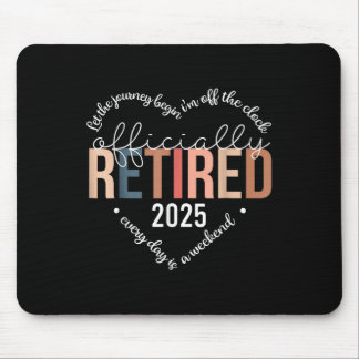 Tapis De Souris Jupe Coeur Officiellement Retraitée 2025 Pour Femm