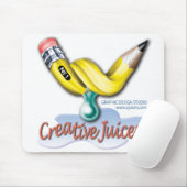 Tapis De Souris Jus Mousepad (Avec souris)