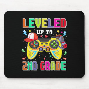 Tapis De Souris Jusqu'à 2e année Gamer First Day Boys Back