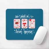Tapis De Souris Just A Love Goose Funny Valentine Cute Goose For W (Avec souris)