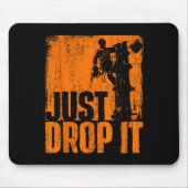 Tapis De Souris Just Drop It - Arborist Tree Surgeon Lumberjack Wo (Devant)
