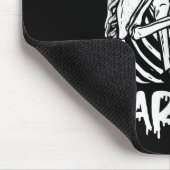 Tapis De Souris Just Married Halloween Skeleton Bride And Groom We (Coin)